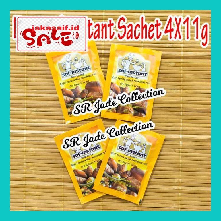 

S5085D0Yh Ragi Saf Sachet 4 X 11 Gr Saf Instant Instan Dry Yeast Ragi Kering D5Uuty
