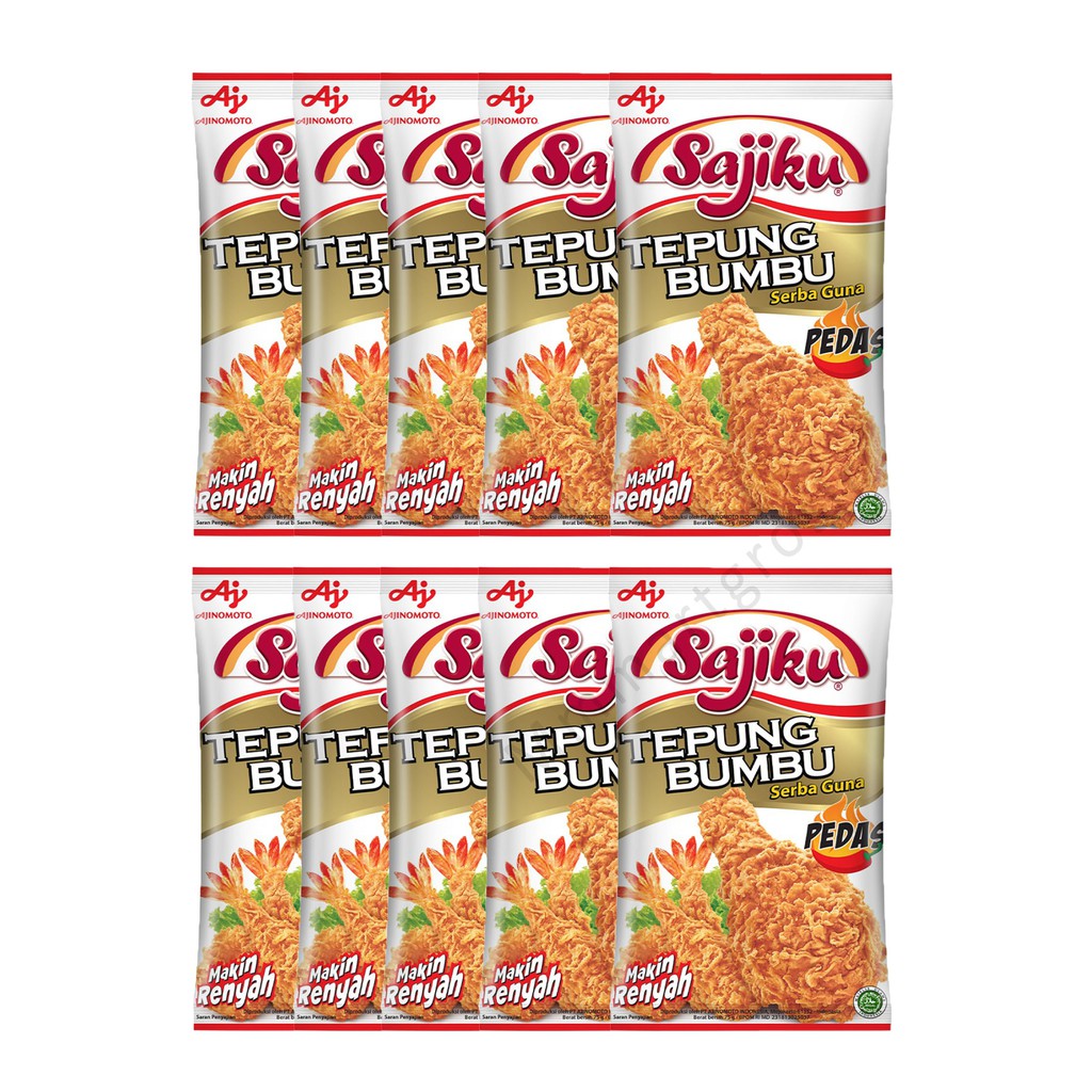 Sajiku / Tepung Bumbu / Tepung Serbaguna / Pedas / 70gr