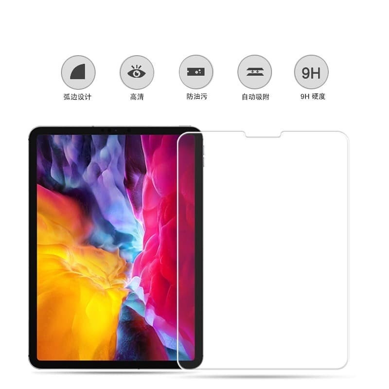 MOCOLO 9H 2.5D TEMPERED GLASS IPAD PRO M1 / PRO M2 / PRO 11 (Gen 1st / 2nd / 3rd / 4th) / IPAD PRO 12.9 (GEN 3rd / 4th / 5th / 6th) 2018 | 2020 | 2021 | 2022