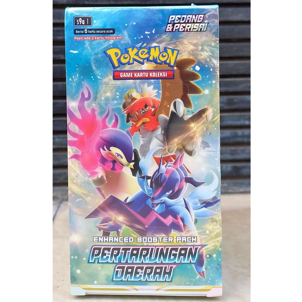 Pokemon TCG Box Pertarungan Daerah S9a Enhanced Booster Pedang Perisai