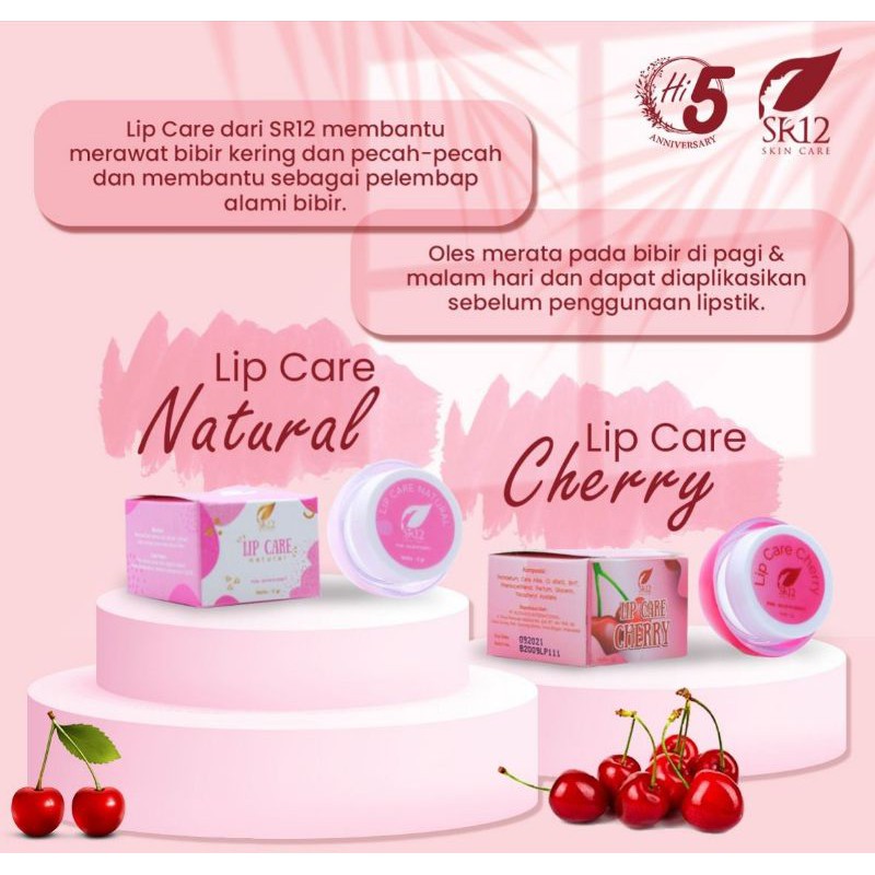 Lip Care SR12 - Lipcare SR12 Cherry - Pelembab Bibir