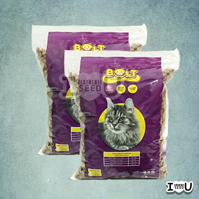 Bolt 1kg Makanan Kucing Kering