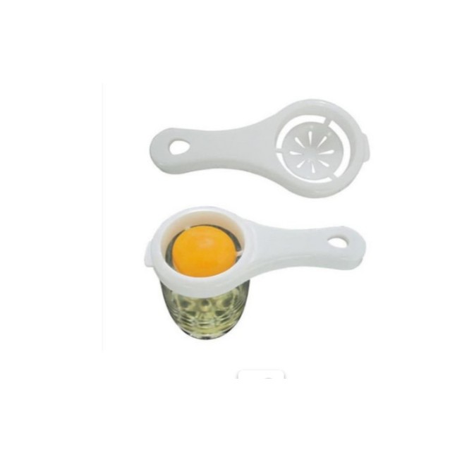 T02-Sendok Alat Pemisah Kuning Telur Saringan EGG white Separator