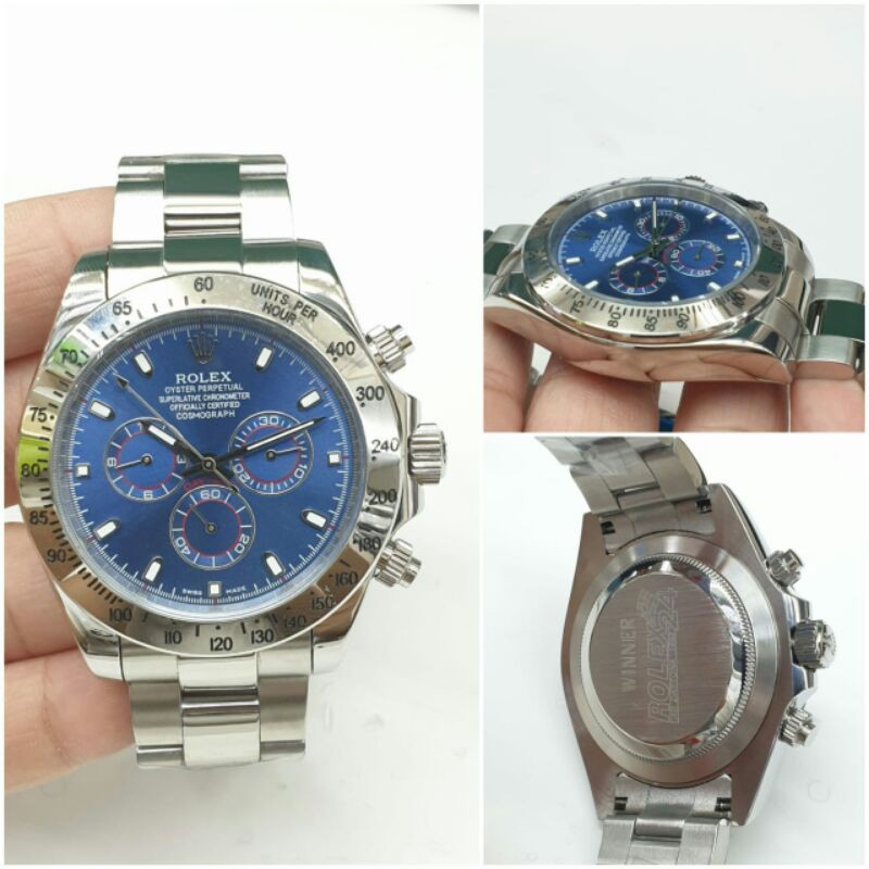 JAM TANGAN PRIA ROLEX DAYTONA CRONO AKTIF AUTOMATIC JAPAN GRADE AAA+
