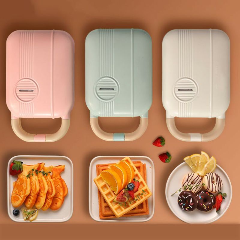 2in1 Toaster Sandwich Waffle Maker / Toaster Breakfast Machine / Pemanggang Roti Toaster YIDPU Toaster Sandwich Maker