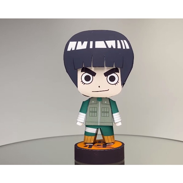Chibi Rock Lee Naruto Shippuden Papercraft