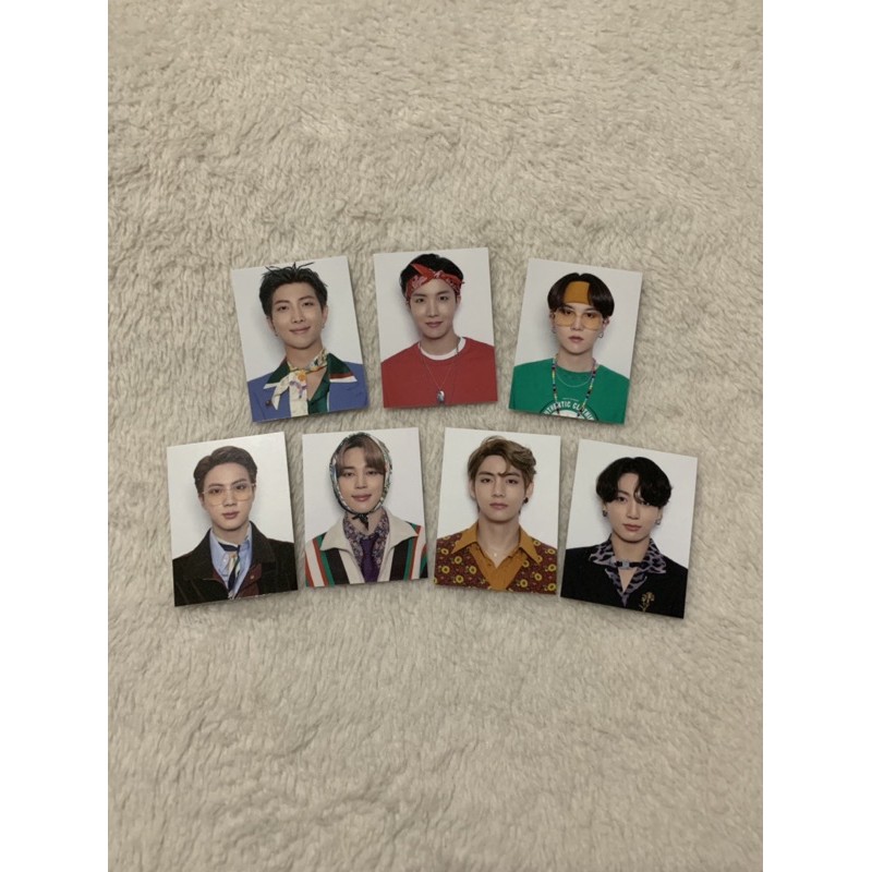 ID Photo Set BTS Season Greeting 2021