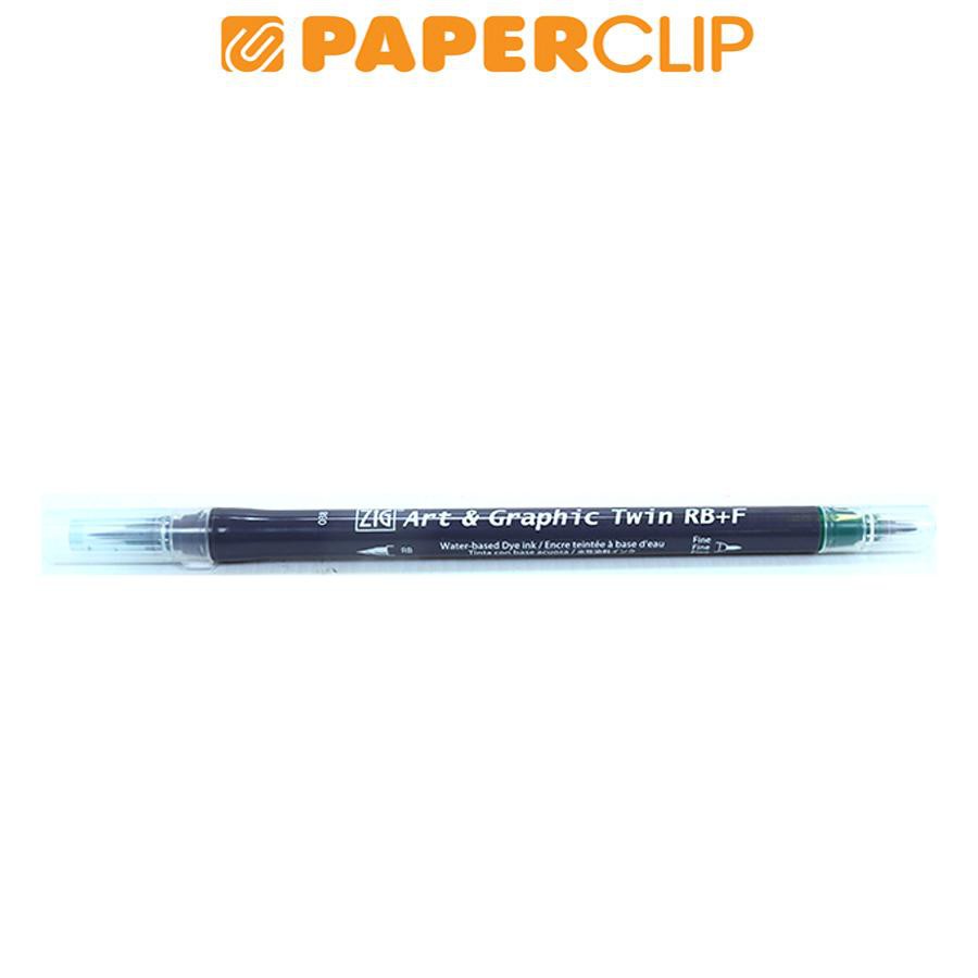

PEN BRUSH ZIG KURETAKE ART & GRAPHIC TWIN RB+F TUT-95 038 MARINE GREEN