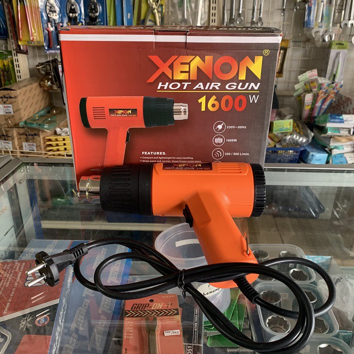 Heat Gun Xenon 1600 Watt - Hot Air Gun - Pistol Pemanas