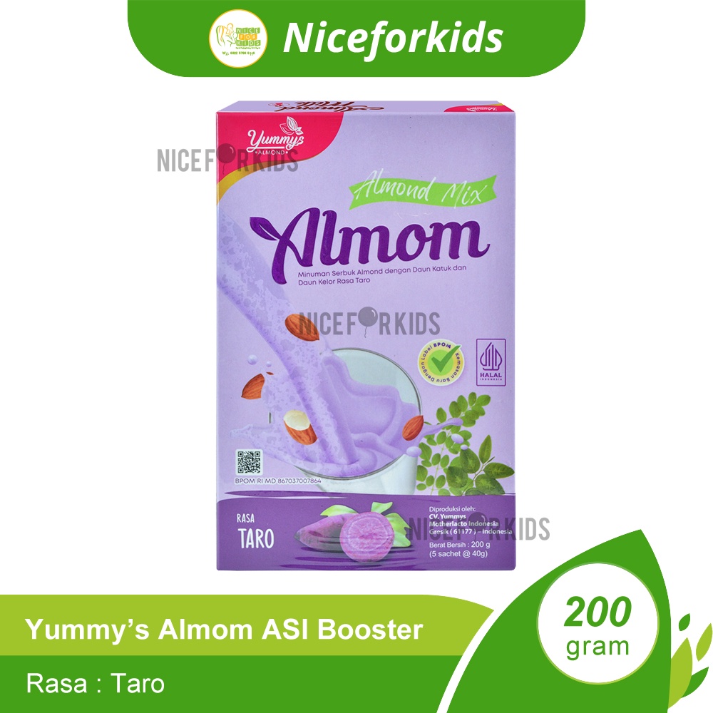 Almom Asi Booster Milk Susu Almond Pelancar ASI Yummy