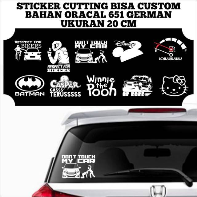 

Stiker / stickermobil ( bisa custom )