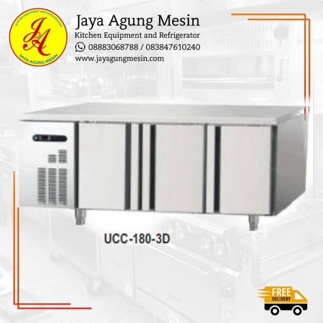 Undercounter Chiller 3 Pintu Gea UCC-180-3D | Shopee Indonesia