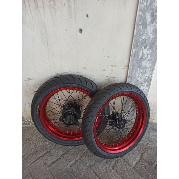 wheelset supermoto crf150l 300 350 rossi