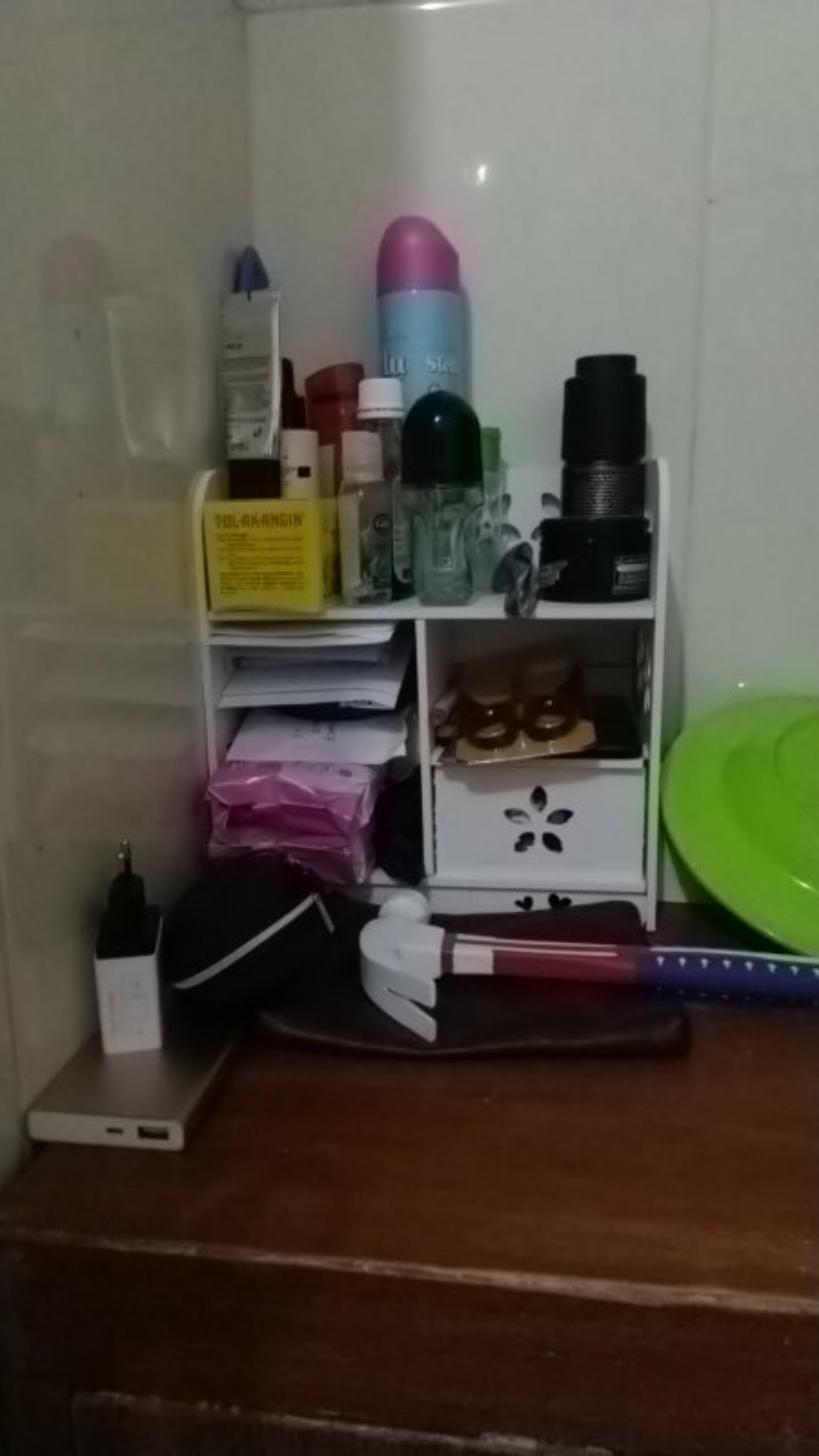 Am500 Rak Meja Makeup Penyimpanan Kosmetik / Kotak Penyimpanan Multi Fungsi