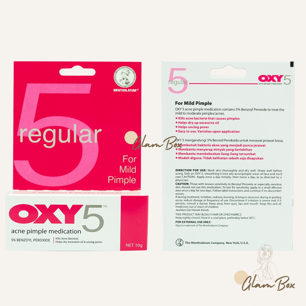 Oxy 5 Oxy 10 Oxy Cover | Oxy5 Oxy10 Acne Pimple Medication, Obat Jerawat