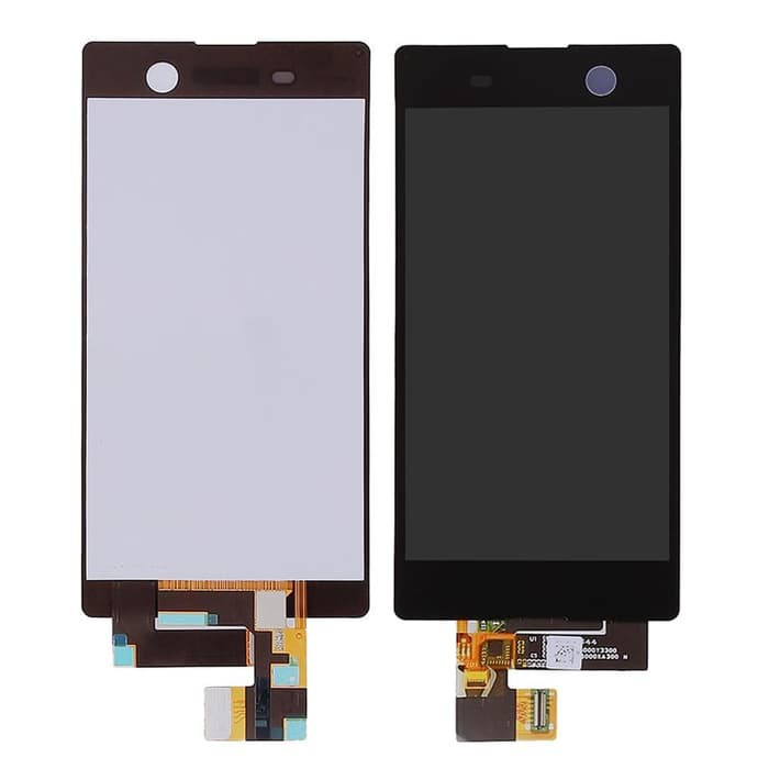 Layar LCD TS Touchscreen Fullset SONY XPERIA M5 - M5 DUAL E5603 E5606 E5633 ORI WHITE