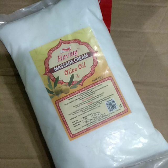 HEVINY MASSAGE CREAM REFILL 1KG