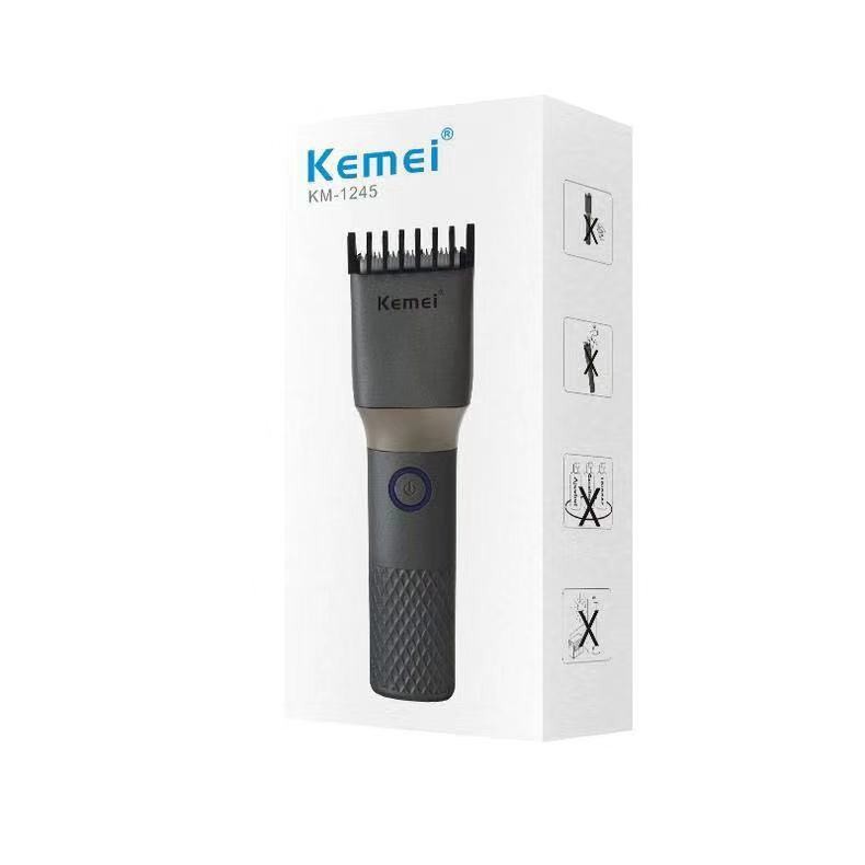 Alat Cukur Rambut Kemei Km1245 Hair Clipper Trimmer Shaver