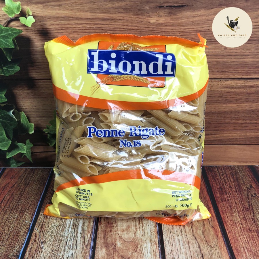 

Pasta Biondi - Penne Rigati 500G (BEST SELLER)