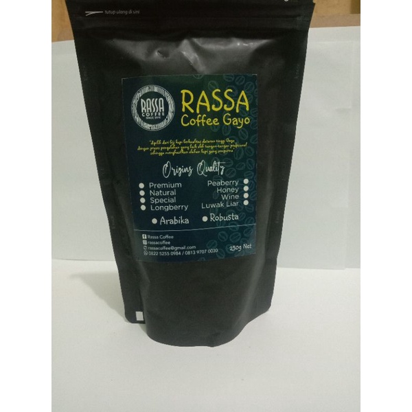 

KOPI ARABIKA GAYO SINGLE ORIGINS