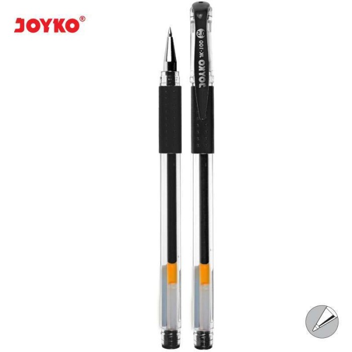

Hemat Pulpen Gel Joyko Jk 100 0,5Mm Black (Harga 1 Pak/12 Pcs) Hemat