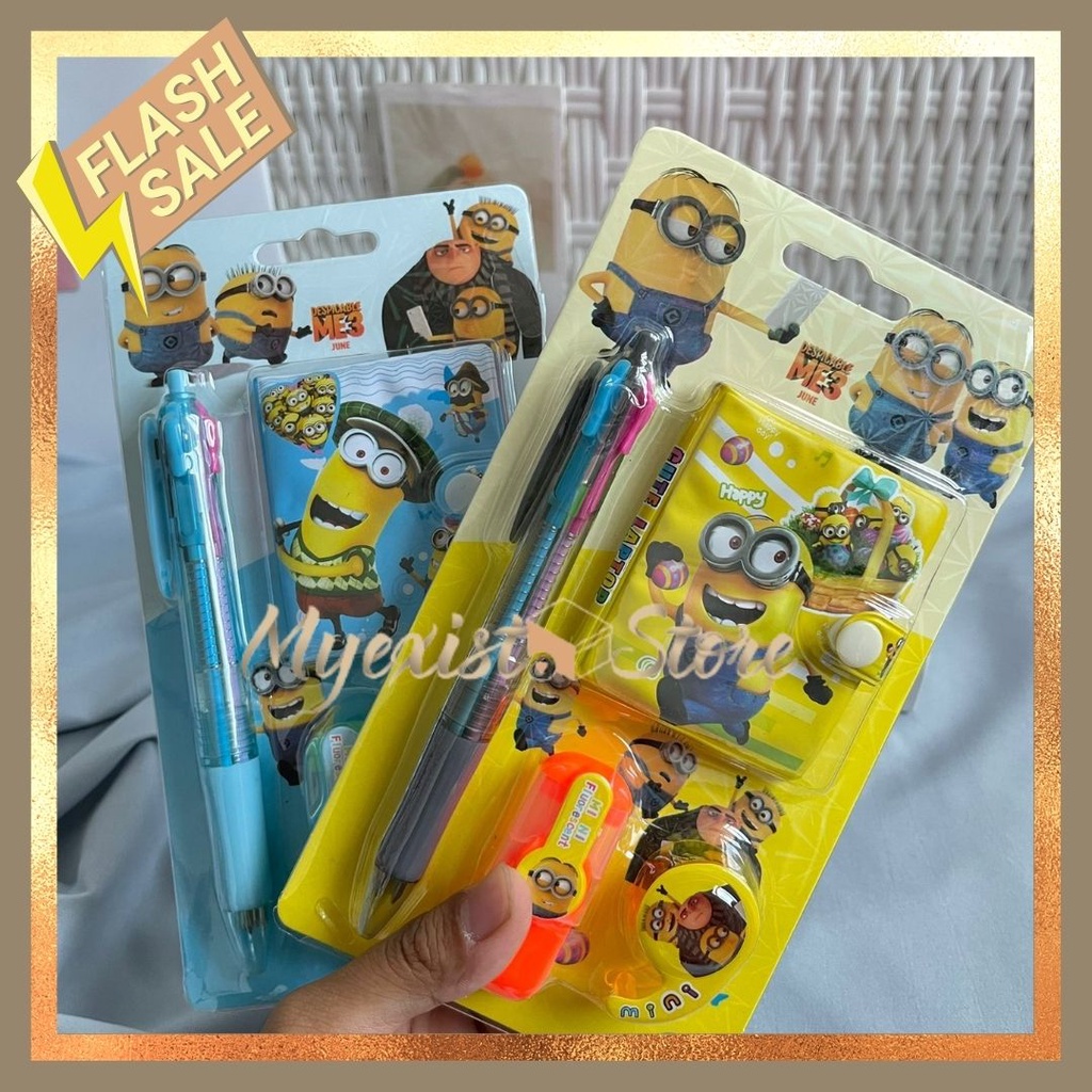 

PAKET SET ALAT TULIS MURAH MINION IVN652