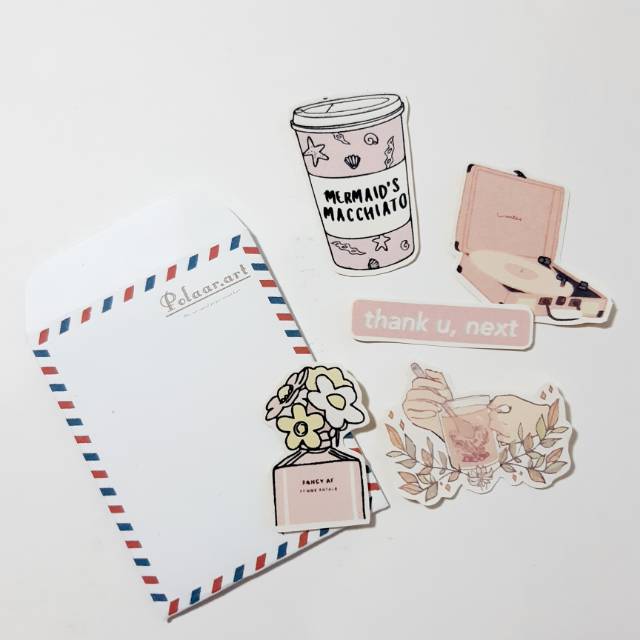 

pink sticker pack (35 pcs)