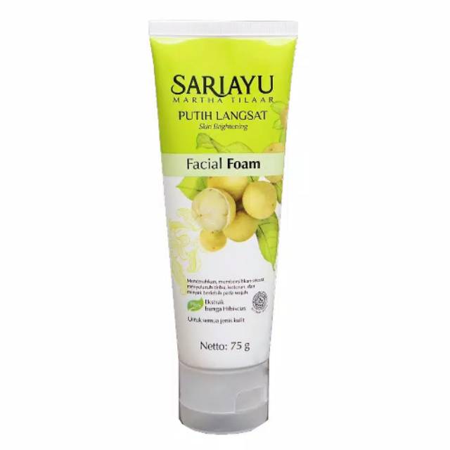 Sariayu Putih Langsat Facial Foam 75gr