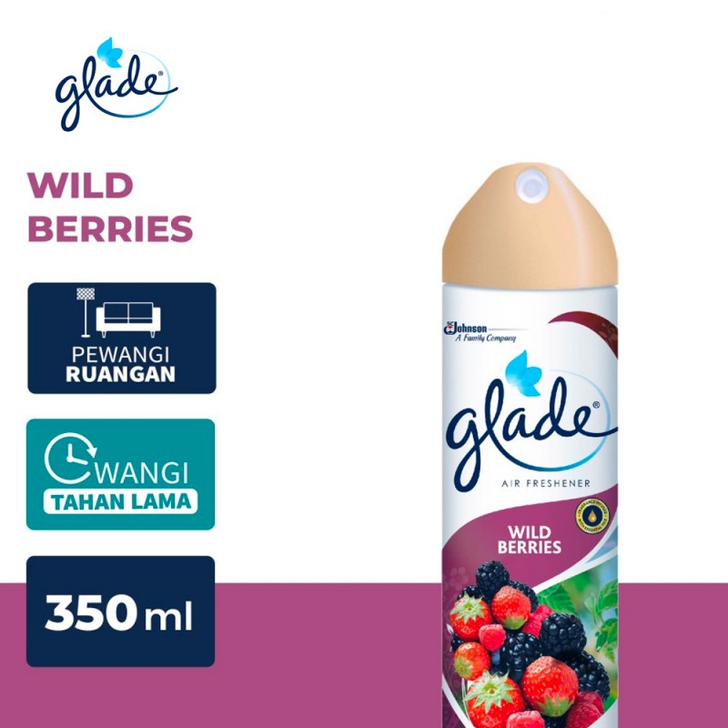 Glade Aerosol Air Freshener Spray Pengharum Pewangi Ruangan - 350 ml