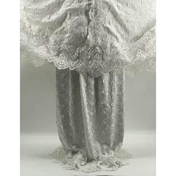 GROSIR/MUKENA/JUMBO/KATUN/RAYON/BORDIR/RAYON Mukena Sutra Paris Krisdayanti Timbul Mahal Dedek