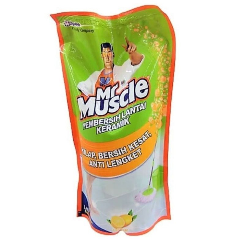 Mr Muscle Keramik Lemon Pembersih Lantai 800ml