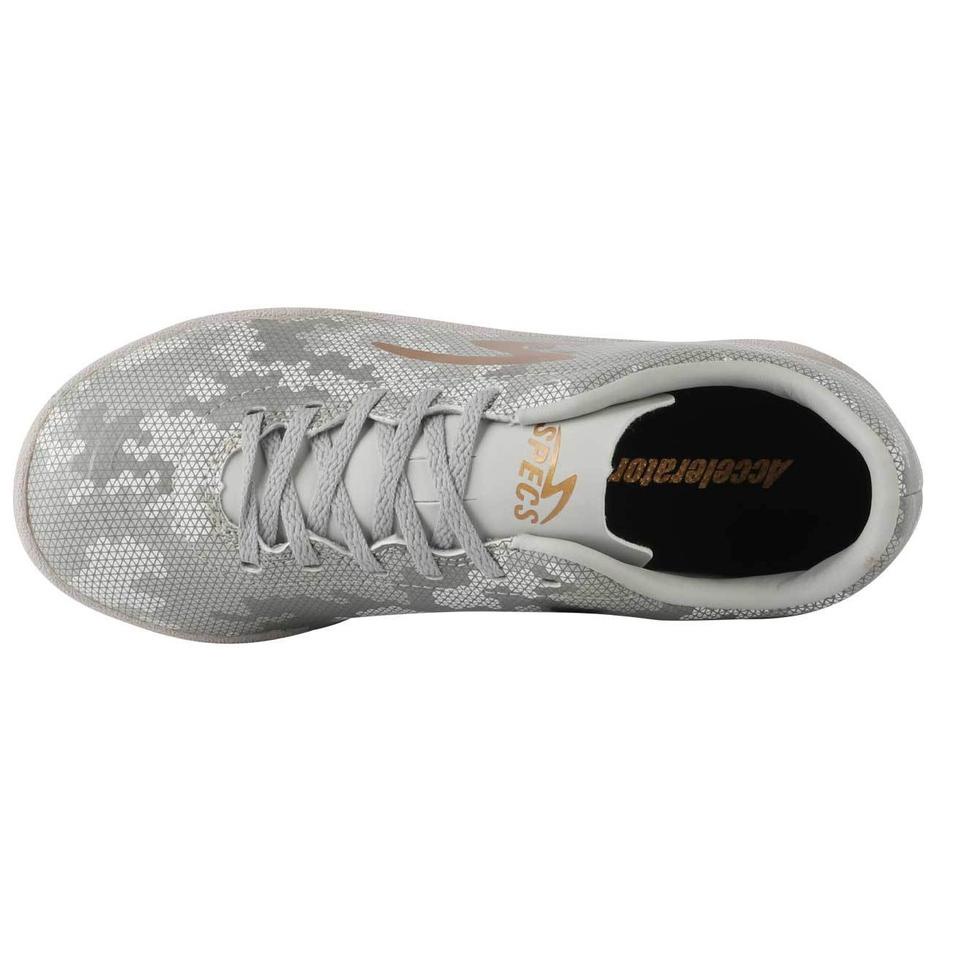 {TER.10Jn22ᴴ} Specs Sepatu Futsal Anak Accelerator Lightspeed II Battlepack IN Junior (JR) Ice Divis