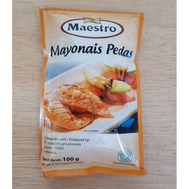 

MAESTRO MAYONAIS PEDAS 100 GRAM