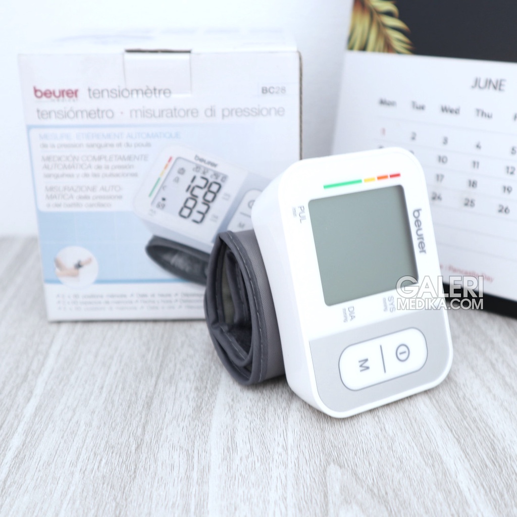 Tensimeter Digital Pergelangan Tangan Beurer BC32 / BC 32 / BC-32 - Alat Ukur Tekanan Darah