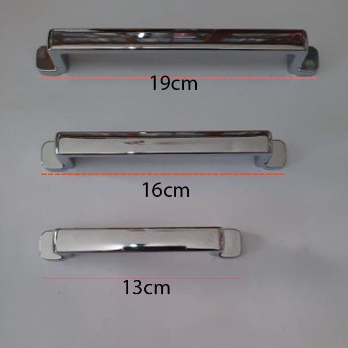 COD Handle Gagang Tarikan Laci Lemari Jendela PVC Chrome GROSIR ECER READY MEDAN