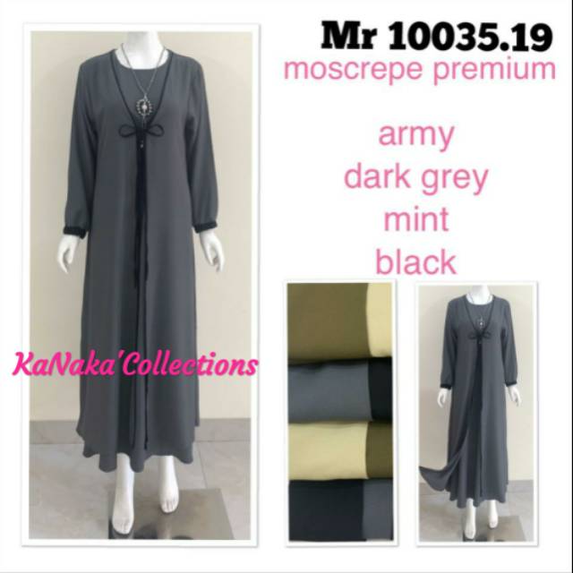 Gamis Moscrepe premium