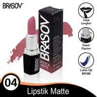 BRASOV Lipstick Matte 3.8g BPOM