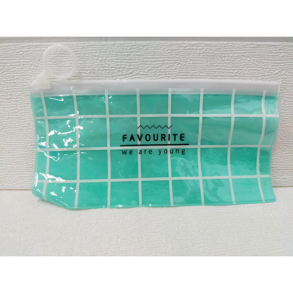 ☛BELIDEH☚ TEMPAT PENSIL TRANSPARAN KARAKTER KOSMETIK TEMPAT ALAT TULIS MURAH BATAM IMPORT R444-4