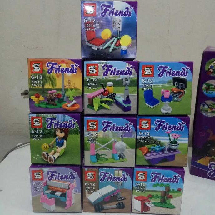 =====] brick lego friends set 10