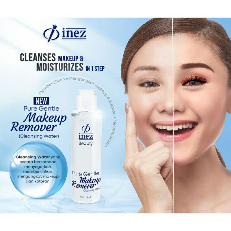 ❤️GROSIR❤️ INEZ Pure Gentle Make Up Remover