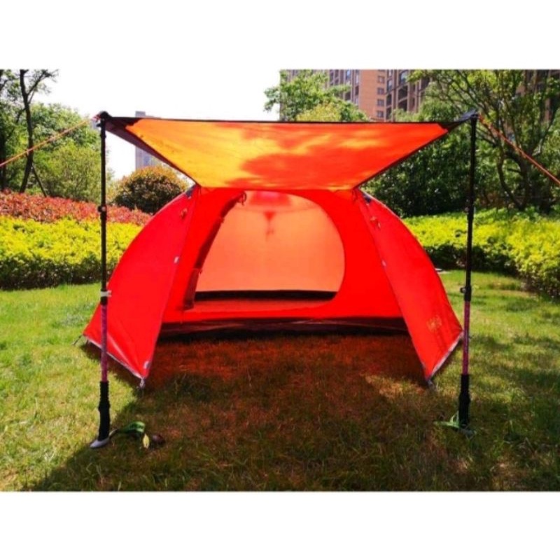 TENDAKI BORNEO 4 TENDA CAMPING KAPASITAS 4 ORANG