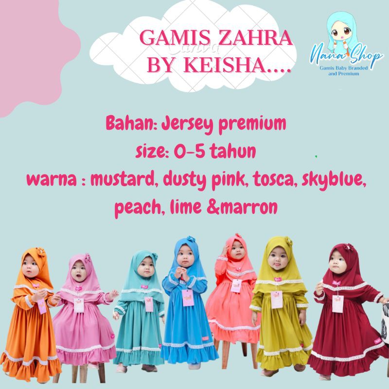 Gamis zahra by keisha