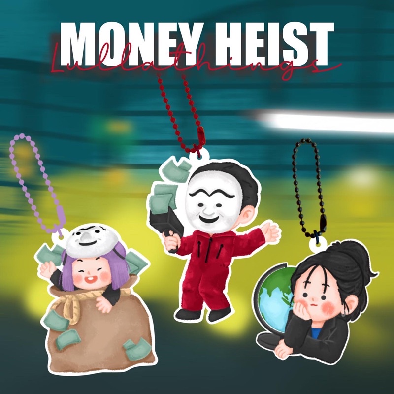 Money Heist Korea / Keychain Sticker sheet