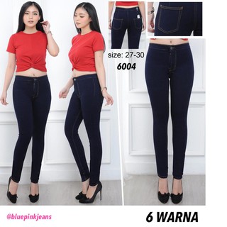 (27-30) Premium High Waist Jeans Wanita Celana Panjang Highwaist Cewek