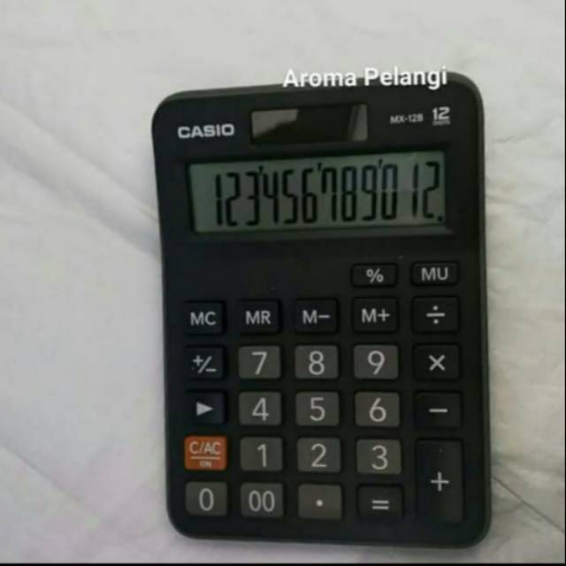 

Casio MX 12 B kalkulator 12 digits asli