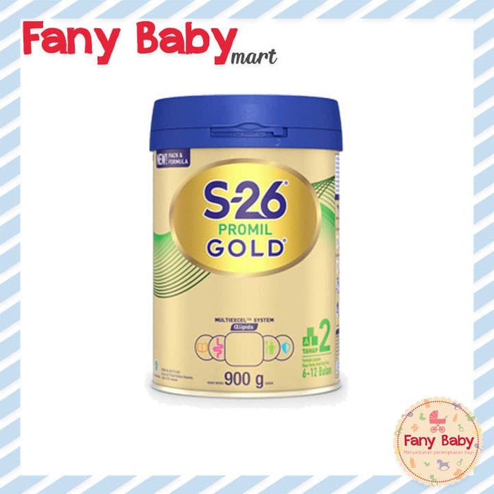 S26 PROMIL GOLD TAHAP 2 (6-12 BULAN) / 900GR