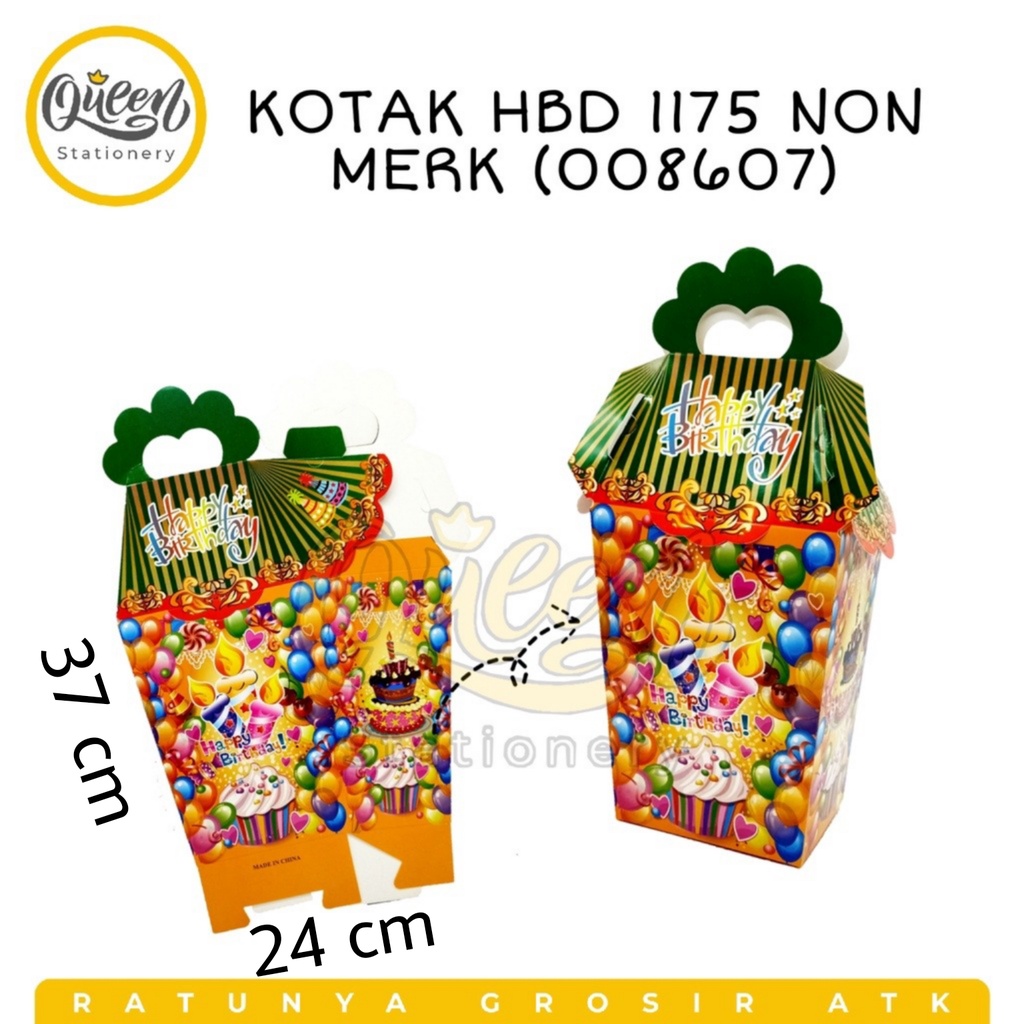 

KOTAK HBD 1175 NON MERK / KOTAK KADO / BOX ULTAH / BOX HAPPY BIRTDAY / TAS KADO/ GIFT BOX (008607)