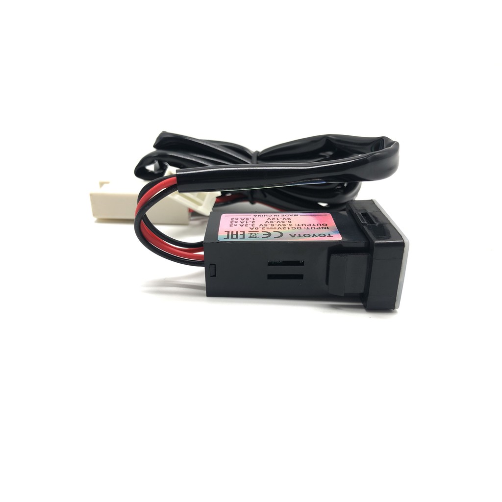 Charger Mobil OEM Tanam 2 Hole USB 3.0 Amper Japan Quality I Charger Usb Mobil I SKU-2543