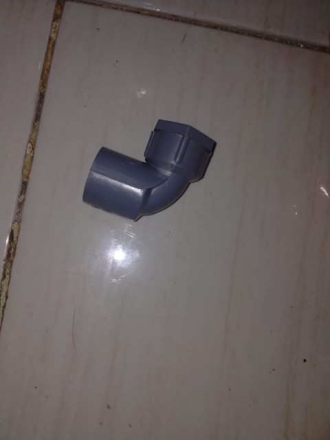 Jaya Ori Knie Drat Dalam Pvc Ts 3/4 Faucet Knie Pvc Elbow Drat Dalam Knee Drat Dalam