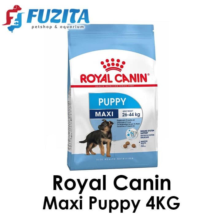 Royal Canin Maxi Puppy Dog Food 4KG/Junior Makanan Kering Anak Anjing